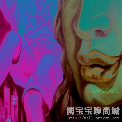 戴建华 人性的思考系列作品二号 类别: 人物油画